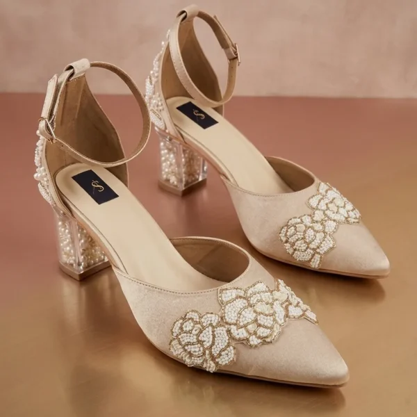 quirky rose mules